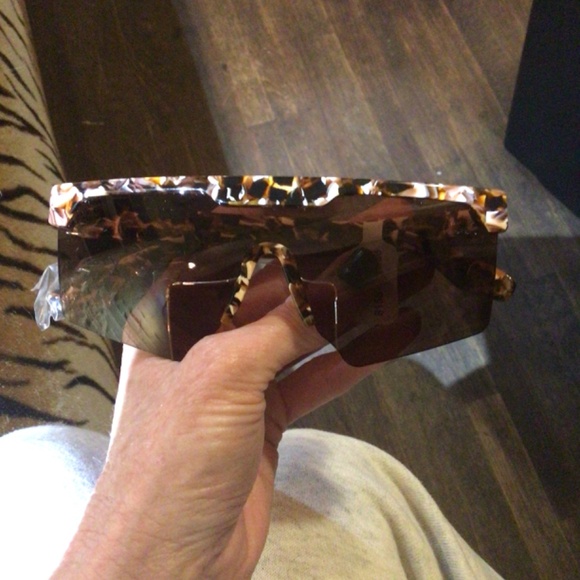 New Rare Free People shield polarized sunglasses main image 7